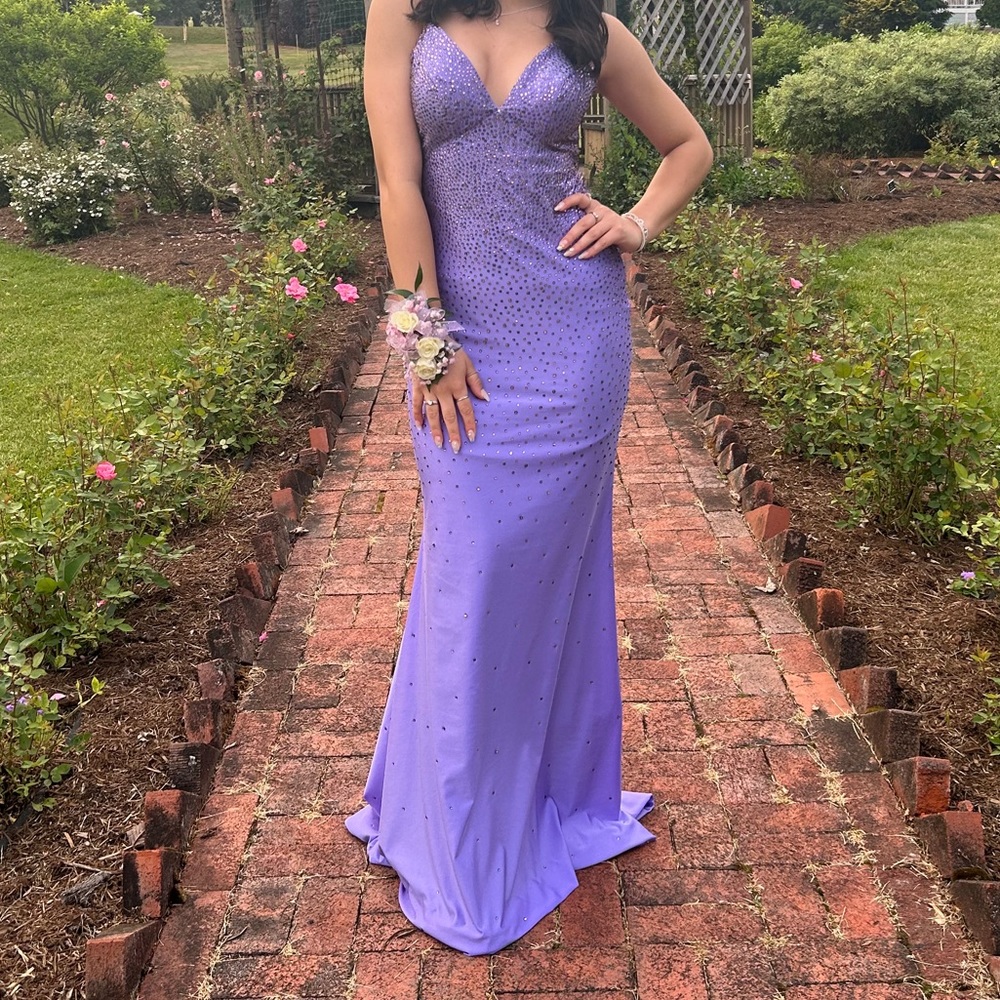Purple Prom Dress Gem 